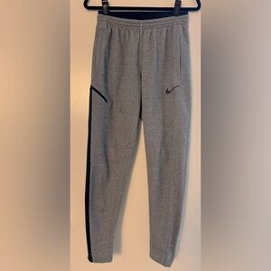 Nike Gray Joggers with Black Accents Size Small